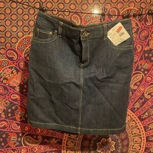 Denim skirt